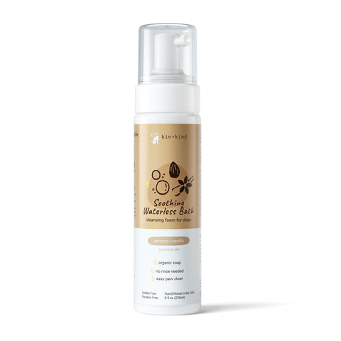 kin+kind Waterless Shampoo - Soothing (Almond & Vanilla)