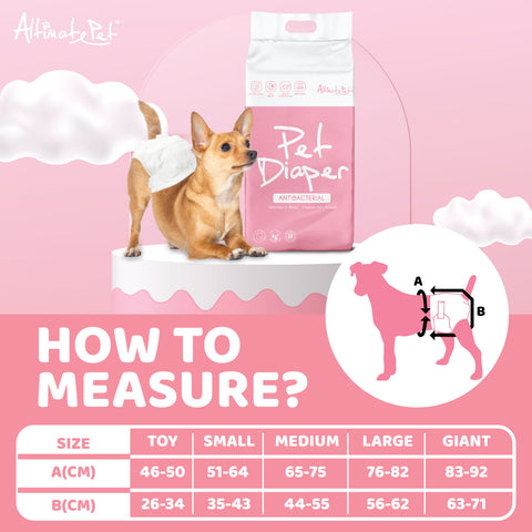 Altimate Pet Diaper | Female Dogs