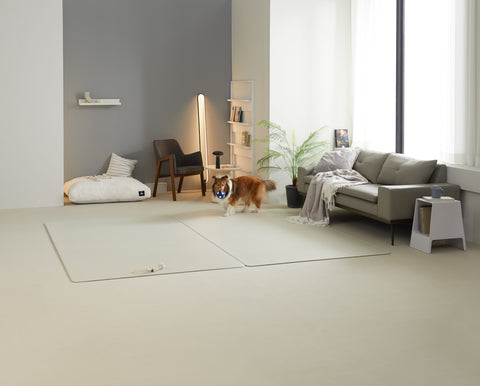 Barky Premium Pet Anti Slip Mat | Beige