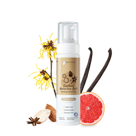 kin+kind Waterless Shampoo - Soothing (Almond & Vanilla)