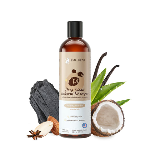 kin+kind Deep Clean Natural Shampoo (Almond & Vanilla)