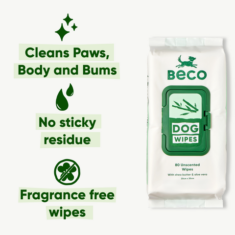 Beco Dog Wipes | Unscented