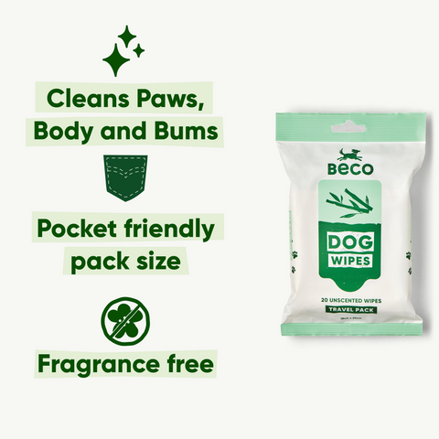 Beco Dog Wipes | Unscented