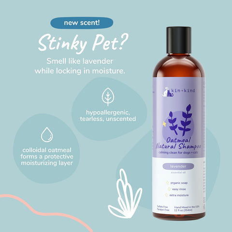 kin+kind Oatmeal Sensitive Skin Shampoo (Unscented)
