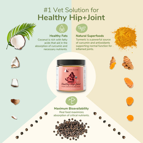 kin+kind Organic Supplement - Healthy Hip & Joint