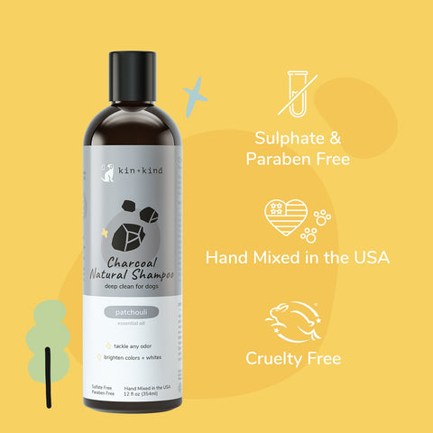 kin+kind Natural Shampoo | Charcoal