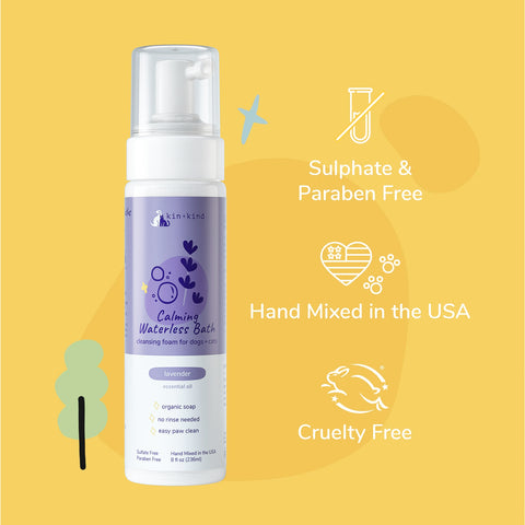 kin+kind Waterless Shampoo - Lavender Calm