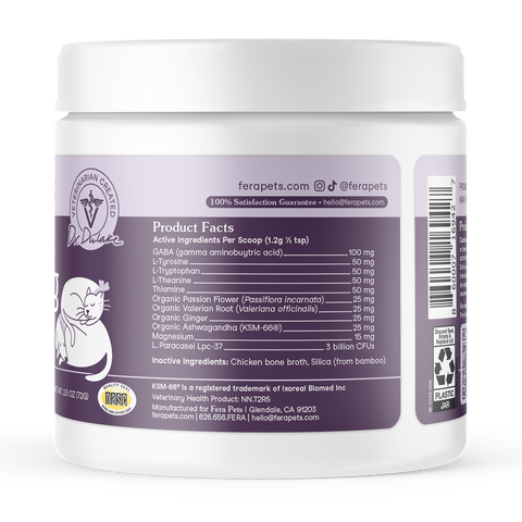 Fera Pets Calming Support | Powder