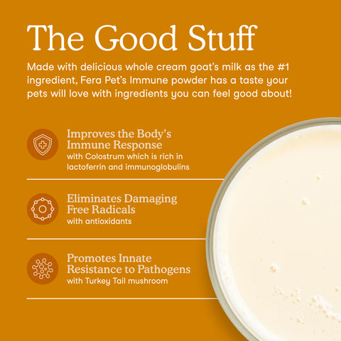Fera Pets Goat Milk Topper | Immune