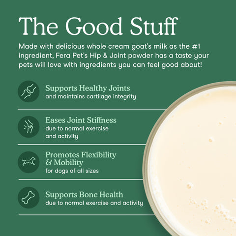 Fera Pets Goat Milk Topper | Hip & Joint