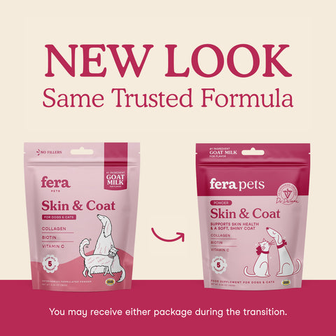 Fera Pets Goat Milk Topper | Skin & Coat