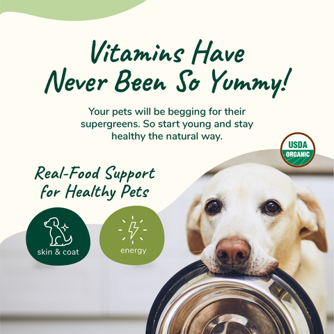 kin+kind Organic Supplement - Healthy Skin & Coat