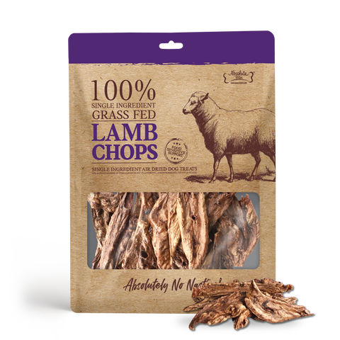 Absolute Bites® Single Ingredient Air Dried Treats | Lamb Chops