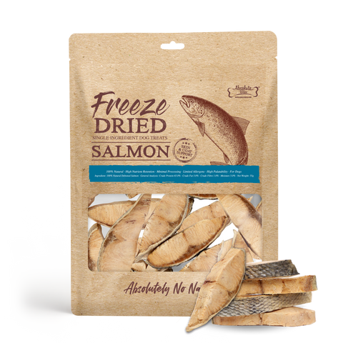 Absolute Bites® Single Ingredient Freeze Dried Treats | Salmon (45g)