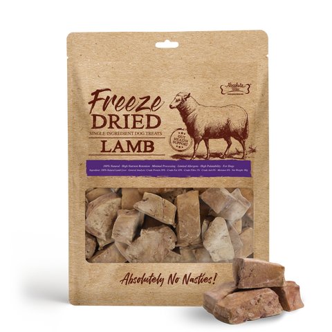 Absolute Bites® Single Ingredient Freeze Dried Treats | Lamb (80g)