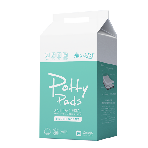 Altimate Pet Potty Pee Pads - M (45cmx60cm) | 100pcs