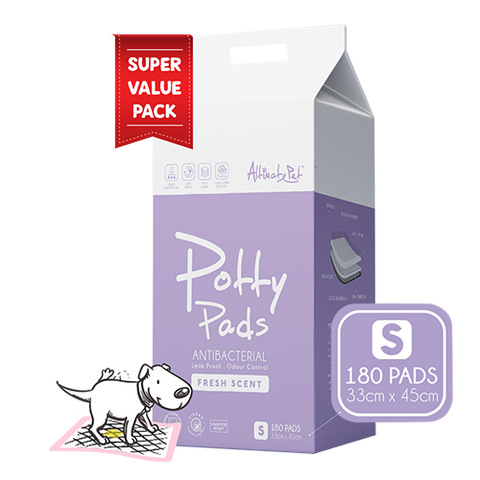 Altimate Pet Potty Pee Pads - S (33cmx45cm) | 180pcs