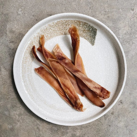 The Dog Grocer Pork Ear Strips