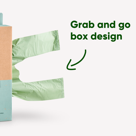 Beco Mint Scented Poop Bags | With Handles