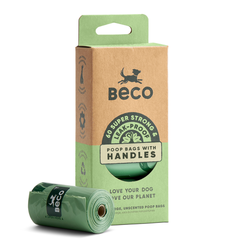Beco Unscented Poop Bags | With Handles
