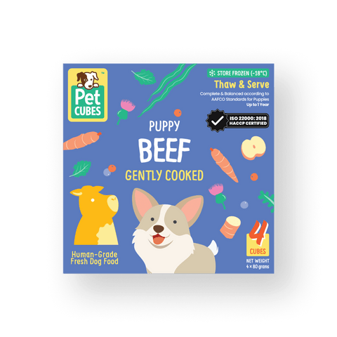 Petcubes Gently Cooked Food For Dogs | Puppy