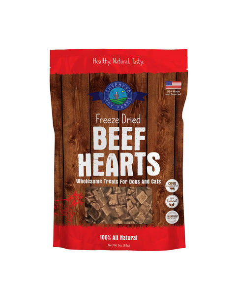 Shepherd Boy Farms Freeze Dried Treats | Beef Heart