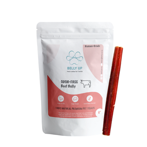 Belly Up 100% Natural Beef Bully Stick | Odour-Free