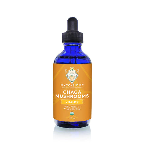 Adored Beast Apothecary Myco-Biome™ Chaga Mushrooms | Liquid Triple Extract
