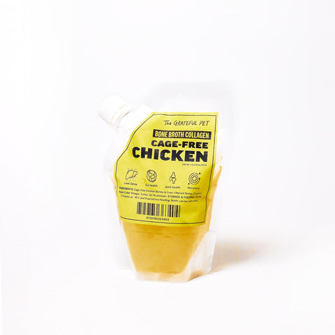 The Grateful Pet Bone Broth Collagen | Cage-Free Chicken