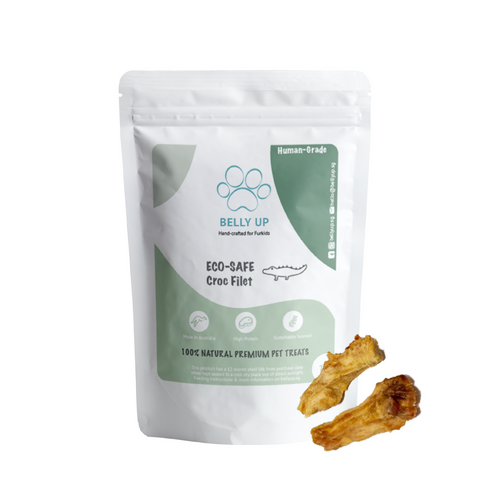 Belly Up 100% Natural Australian Eco-Safe Croc Filet