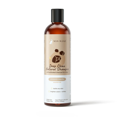 kin+kind Deep Clean Natural Shampoo (Almond & Vanilla)