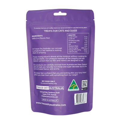 Freeze Dry Australia Emu Cookies