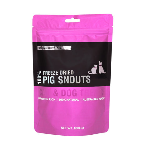 Freeze Dry Australia Pig Snouts