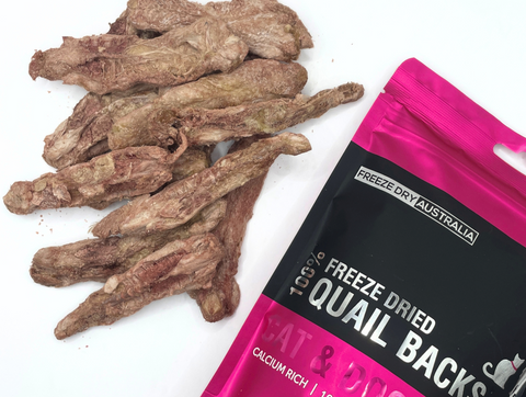 Freeze Dry Australia Quail Backs