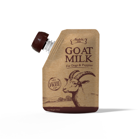 Absolute Bites® Lactose-Free Goat Milk | Dogs & Puppies (150ml)