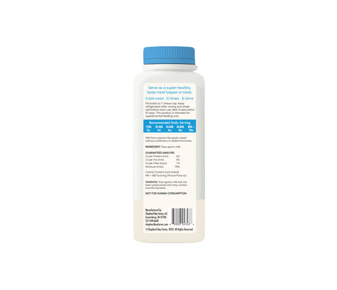 Shepherd Boy Farms Freeze Dried Raw Goat Milk | Classic