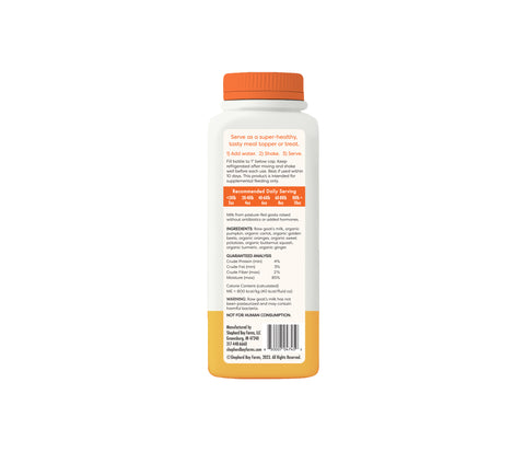 Shepherd Boy Farms Freeze Dried Raw Goat Milk | Golden Blend