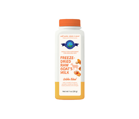 Shepherd Boy Farms Freeze Dried Raw Goat Milk | Golden Blend