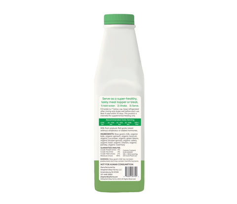 Shepherd Boy Farms Freeze Dried Raw Goat Milk | Super Green