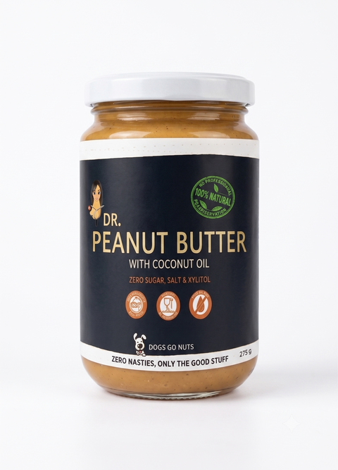 Dr. Peanut Butter with Coconut oil
