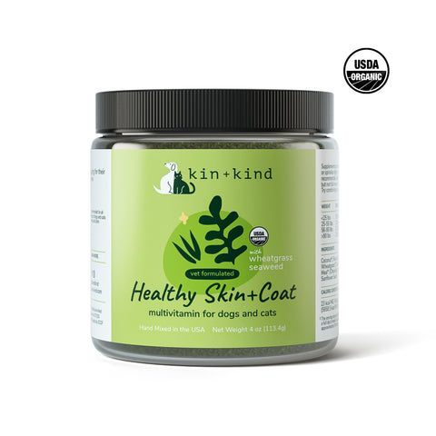 kin+kind Organic Supplement - Healthy Skin & Coat