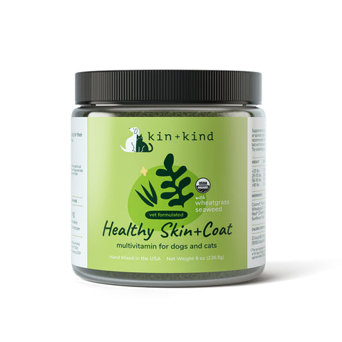 kin+kind Organic Supplement - Healthy Skin & Coat