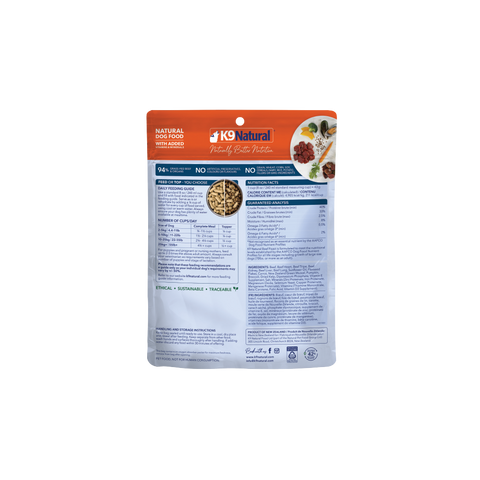 K9 Natural Freeze Dried Beef