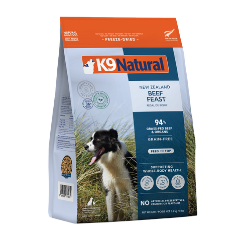 K9 Natural Freeze Dried Beef