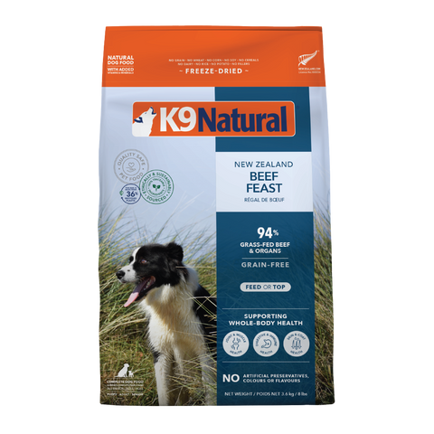 K9 Natural Freeze Dried Beef