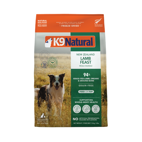 K9 Natural Freeze Dried Lamb
