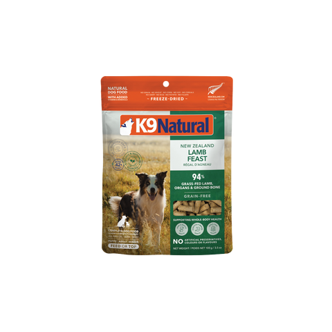 K9 Natural Freeze Dried Lamb