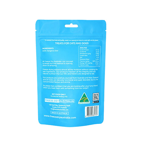 Freeze Dry Australia Kangaroo Liver