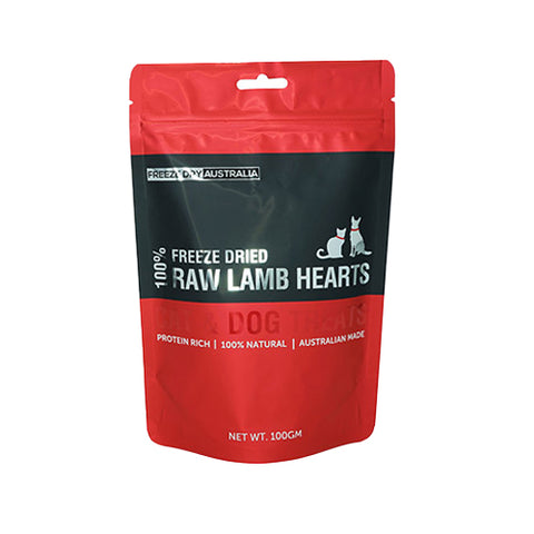 Freeze Dry Australia Lamb Hearts