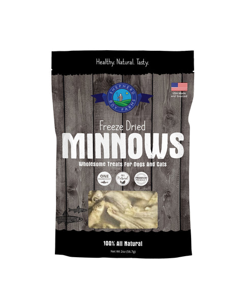 Shepherd Boy Farms Freeze Dried Treats | Minnows